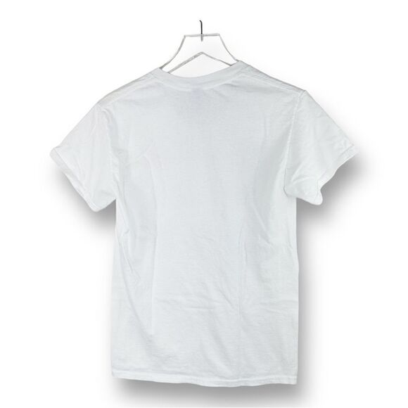 Taylor Swift Album Cover‎ White T-Shirt w/Cut-Out Neck Sz S - Picture 3 of 9